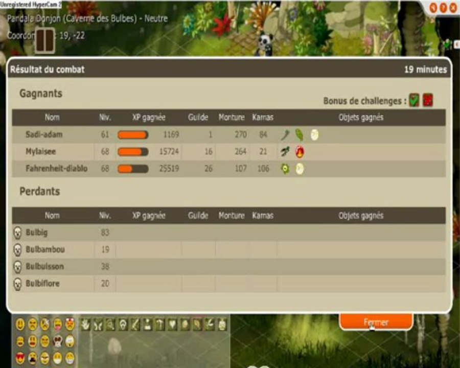 DOFUS : Donjon bulbe Partie 2/2