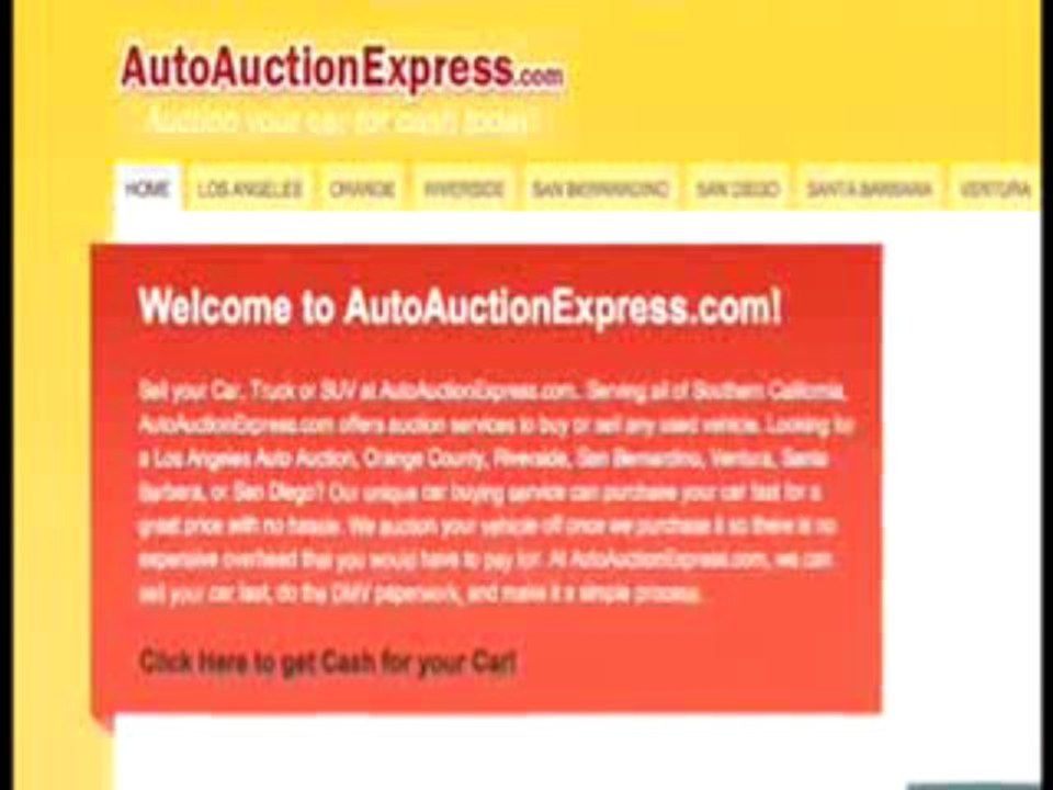 Auto Auction Orange County