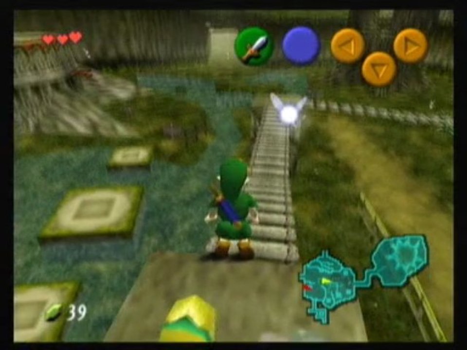 video test retro zelda ocrina of time part 1