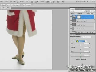 Photoshop CS4 : Correction sélective des jambes