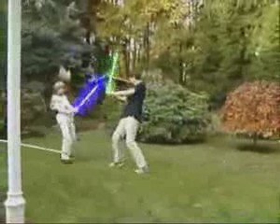 Star Wars Lightsaber Battle