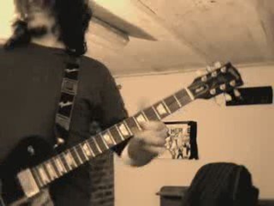 solo de guitare sur un rythme groovy by cacciarella