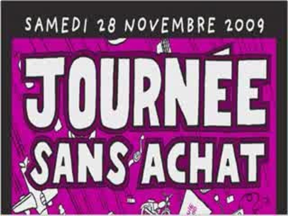 Journée internationale sans achat 2009