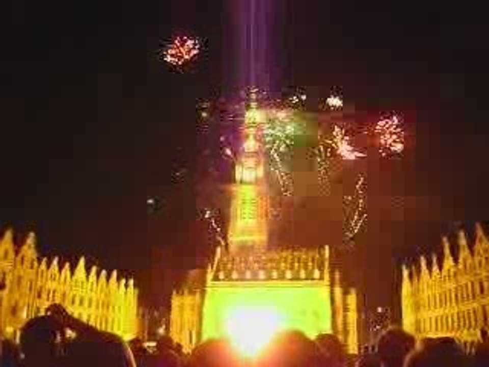 embrasement beffroi Arras 3