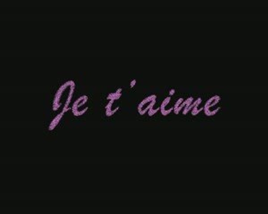 Message d'amour