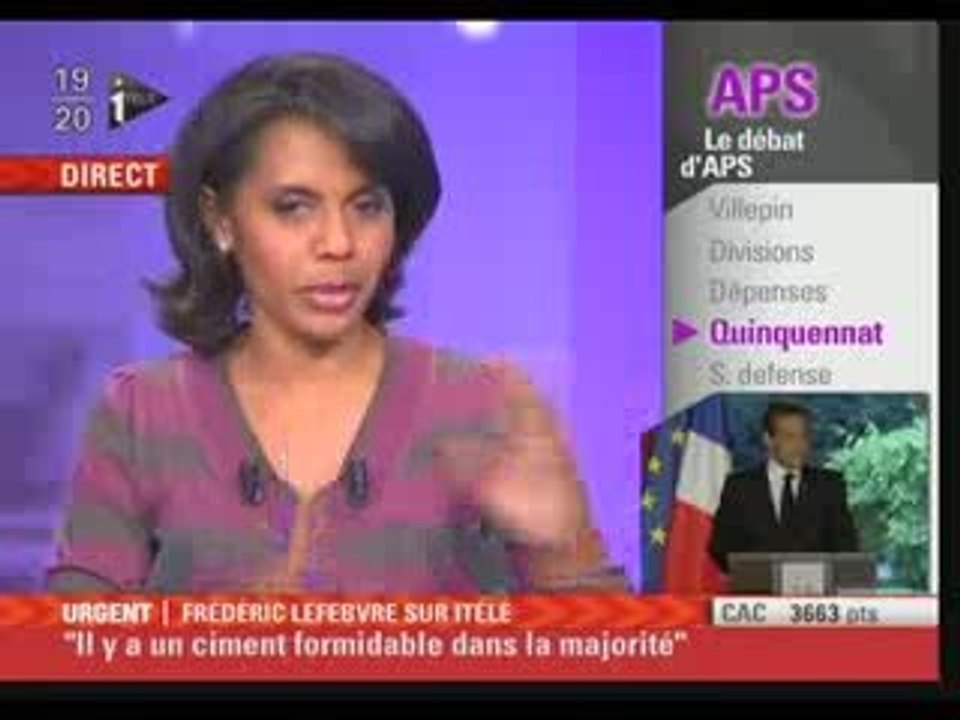 Fréderic Lefebvre - iTélé - 28 octobre 2009