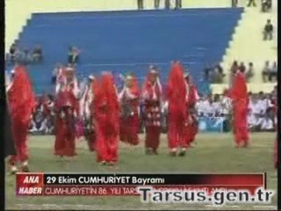 Tarsus 29 ekim cumhuriyet bayramı video