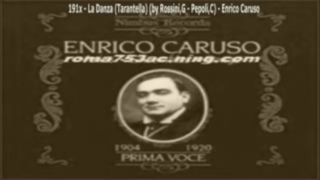 La Danza (Tarantella) 191x - 1912? (by Rossini,G - Pepoli,C)