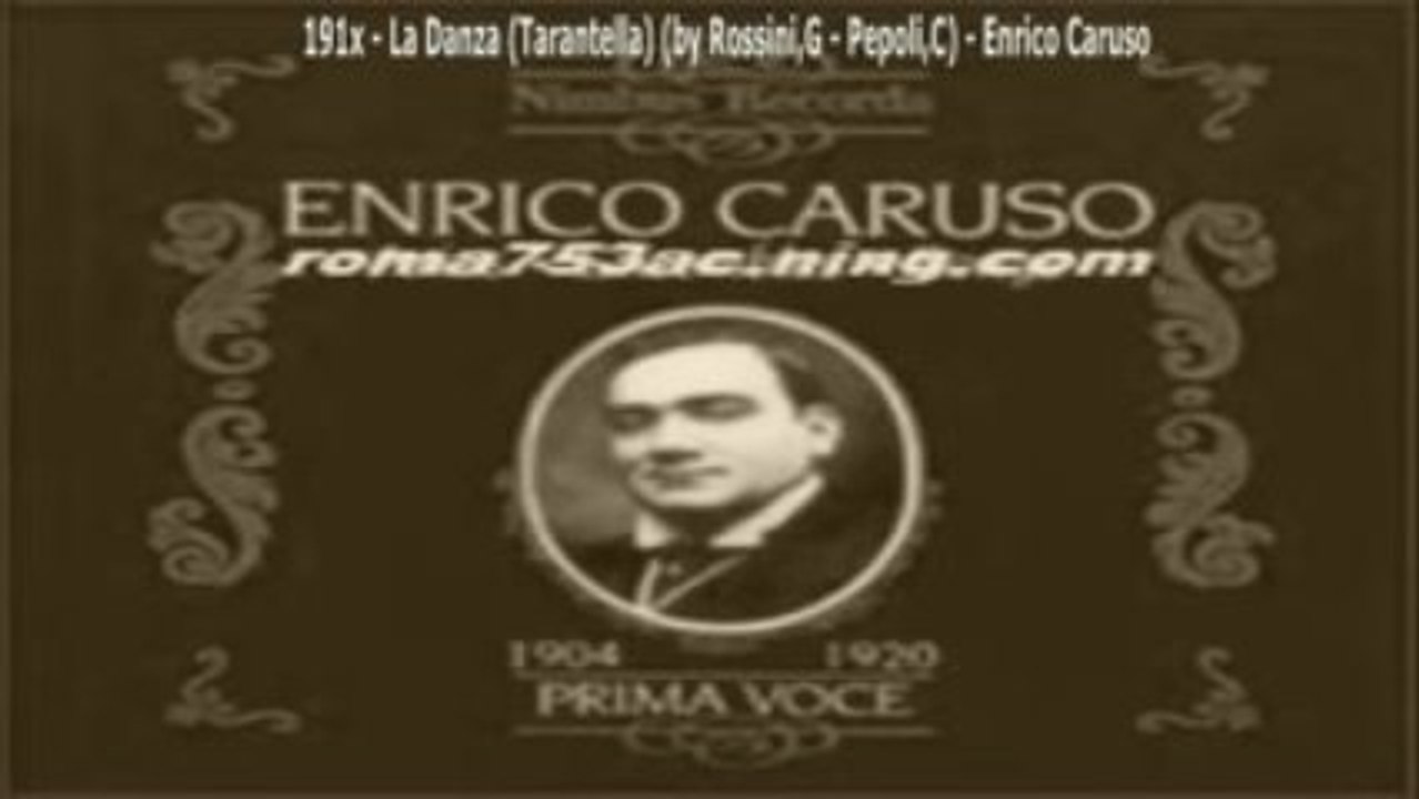 La Danza (Tarantella) 191x - 1912? (by Rossini,G - Pepoli,C)