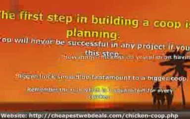 Building Plans For Backyard Chicken Coup