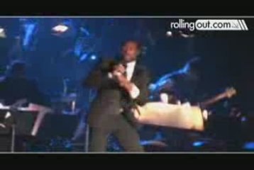 Chris Tucker Performs Michael Jackson_s Rock with You Live