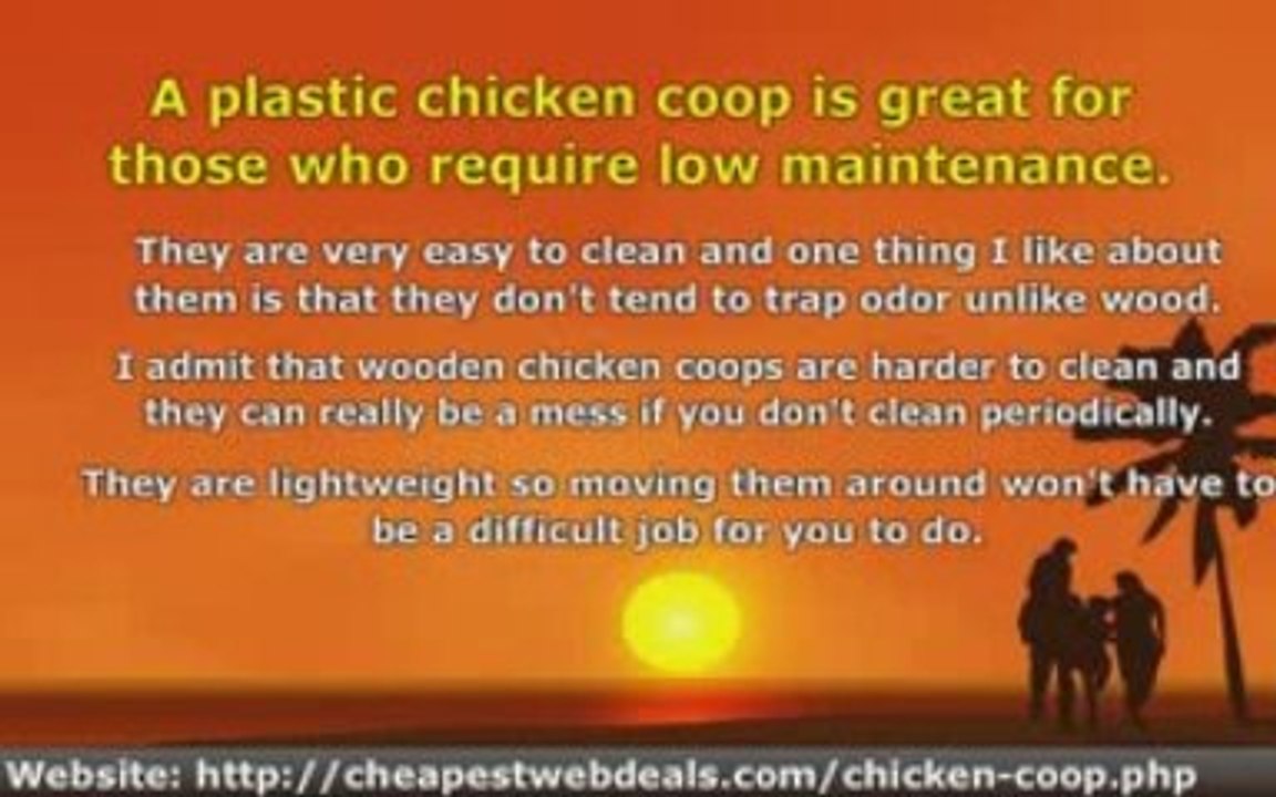 Learn If A Plastic Chicken Coop Right For You