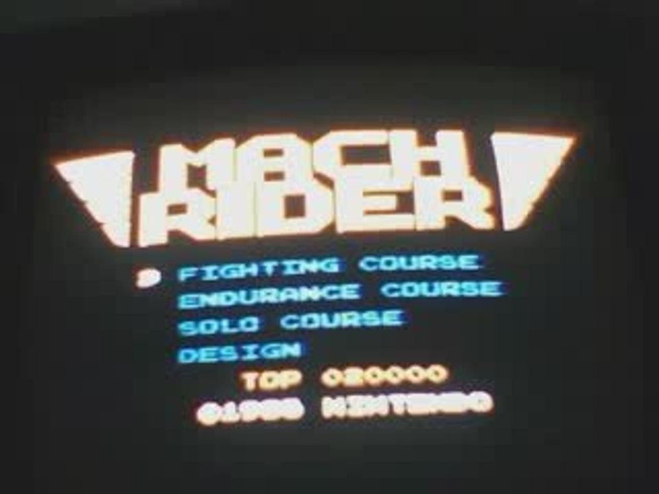 Mach Rider - Gameplay