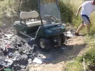 Voiture de Golf " Maury primeurs"