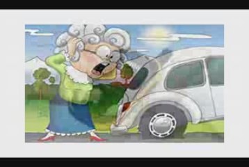 Mamie, la voiture est tombée en panne