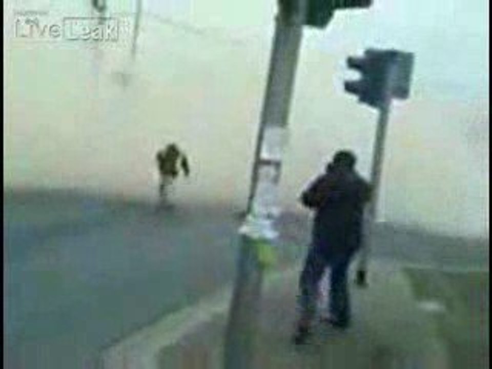 Mur qui a failli tuer une personne