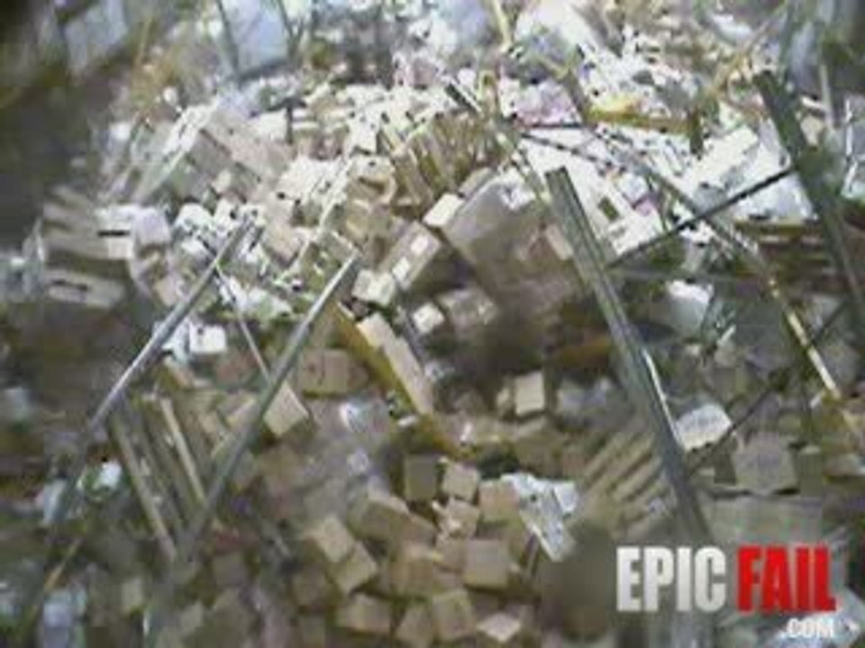Forklift Operator Epic Fail