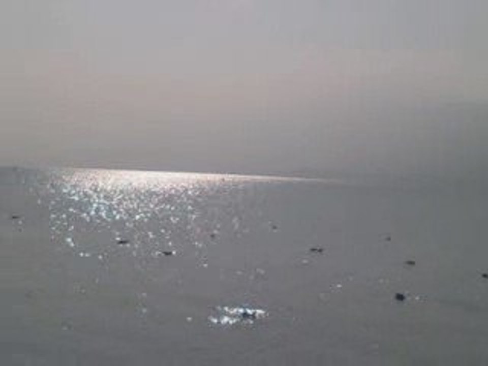 Vue du lac au petit port à Annecy-le-Vieux