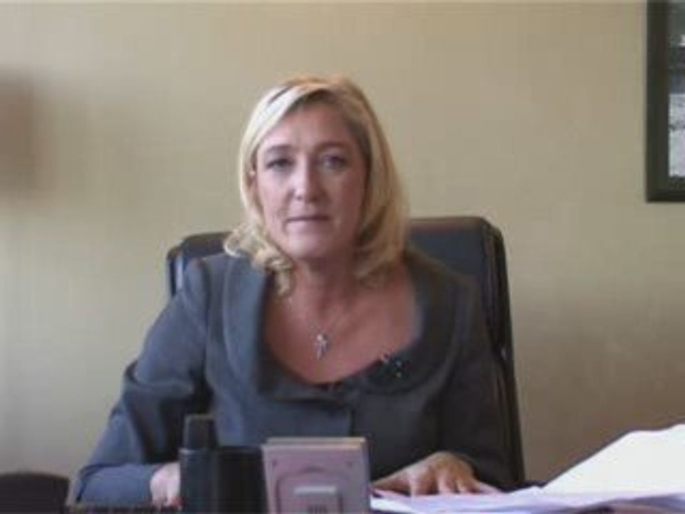 Débat sur l'Identité Nationale : Marine LE PEN lance un site