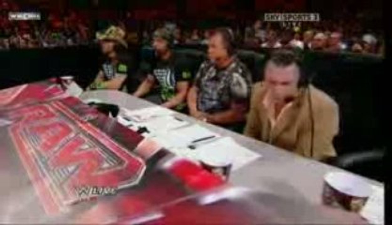 John Cena vs. Big Show & Y2J 2/2 "WWE Raw 11/2/09"