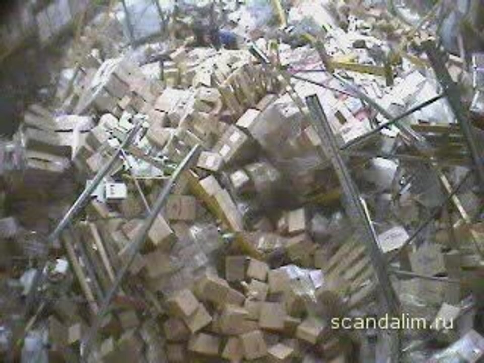 destruction d'entrepot (oups)