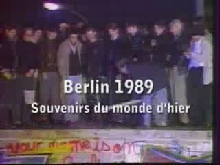 Bande Annonce - Berlin 1989 : Souvenirs du monde d'hier