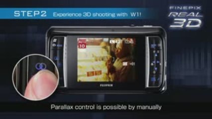 FinePix Real 3D W1 : le 1er compact 3D !