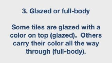 5 Questions to Ask When Buying Tile Flooring