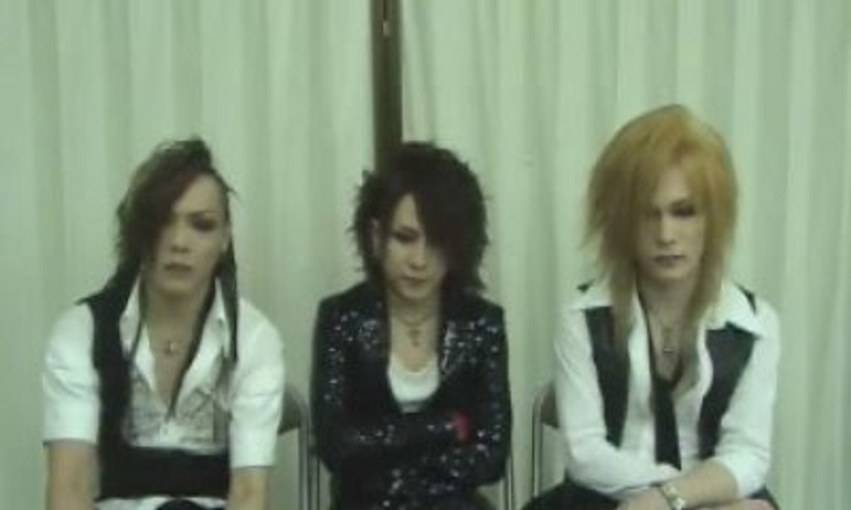 the GazettE - CD Journal Message to readers (2009.10.07)