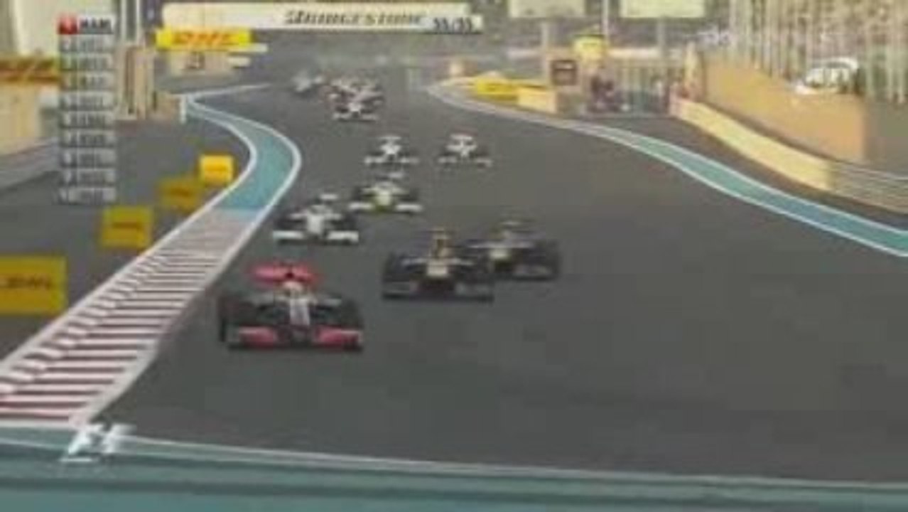 Abu Dabi Grand Prix 2009 start
