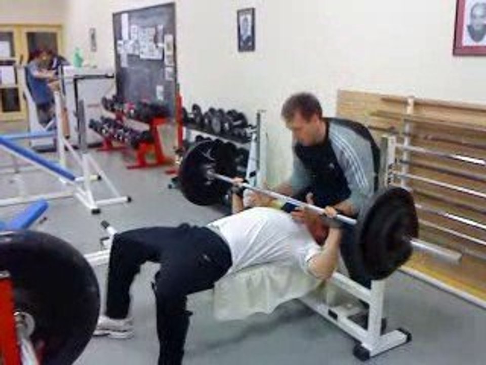 dévellopé couché a 112,5 kg