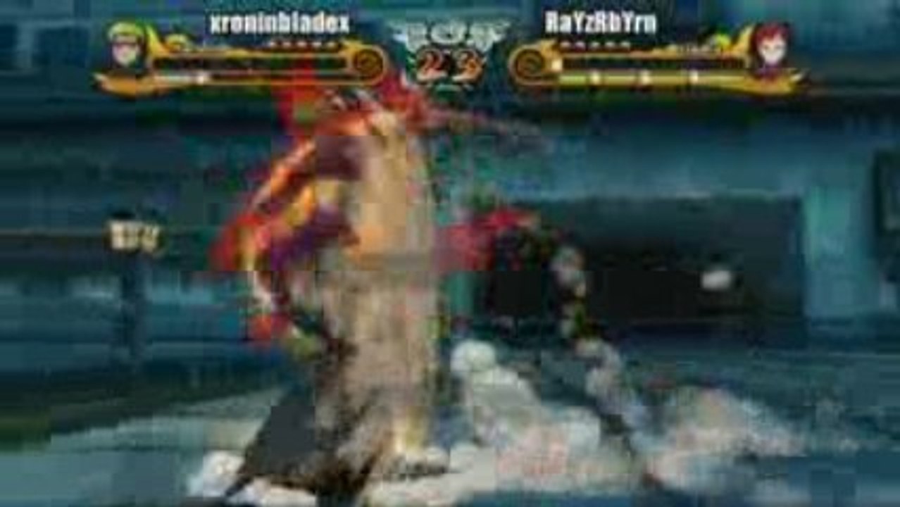 Naruto : Clash of Ninja Revolution 3 - Naruto VS Gaara