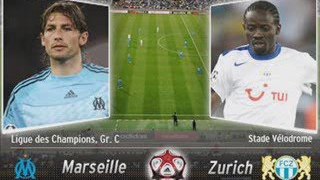 Marseille 6 - 1 Zurich TOUS LES BUTS Niang Brandao Abriel