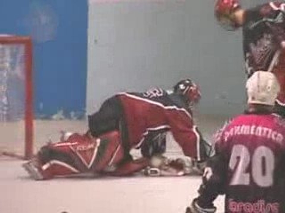 Nîmes bat Bordeaux  (Roller Hockey N1)