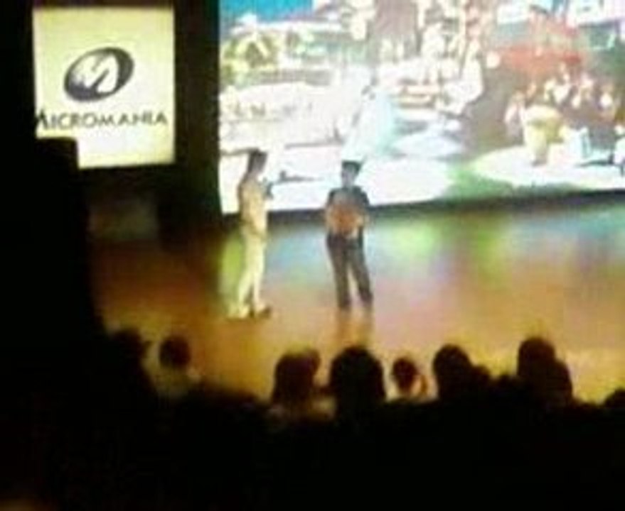 présentation super street fighter 4 au MGS 09