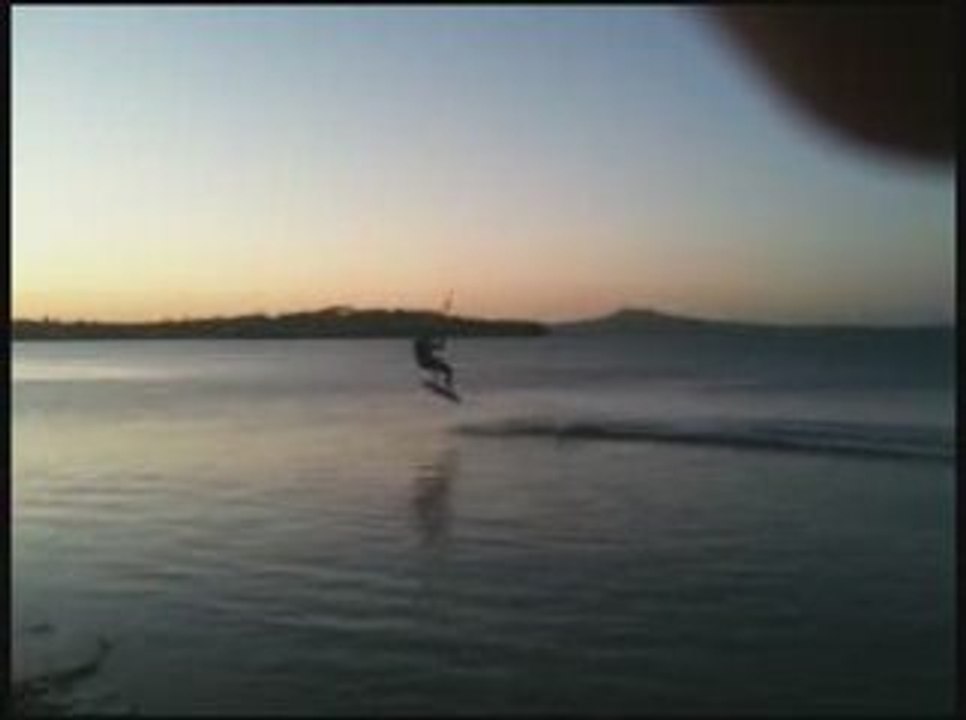 Estuary Kiting Sunset