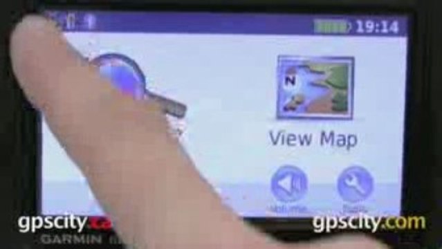 Garmin nuvi 765T Navigation GPS : Main Menu by gpscity.com