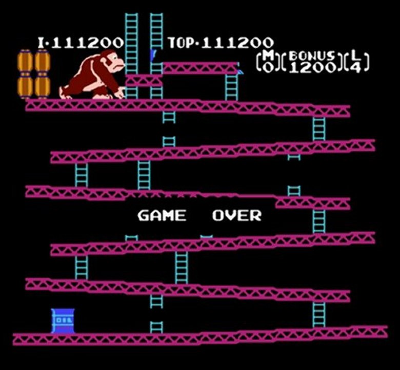 [High Score Donkey Kong] 111200 pts