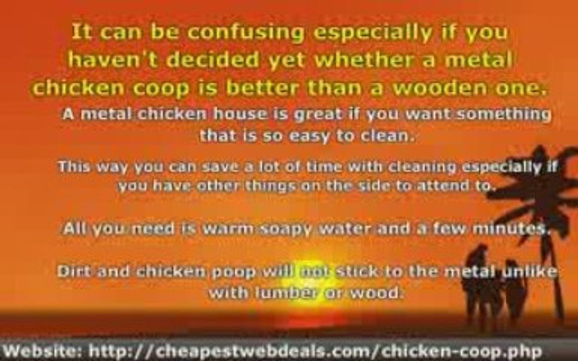 Learn If The Metal Chicken Coop Right For You.