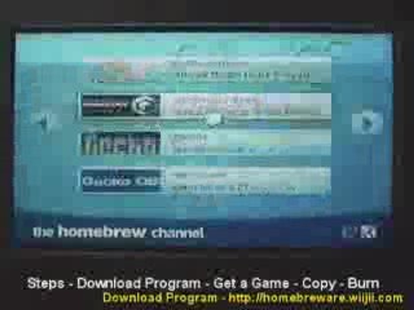 Free Wii games and burn them to DVDR Install homebrew 4.2 - video  Dailymotion