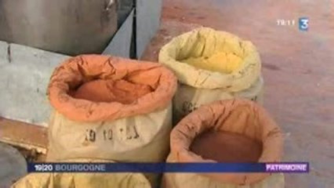 Opération "couleurs locales" à l'abbaye de Reigny (89)