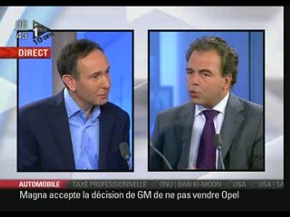 Luc Chatel sur iTele - 4.11.2009