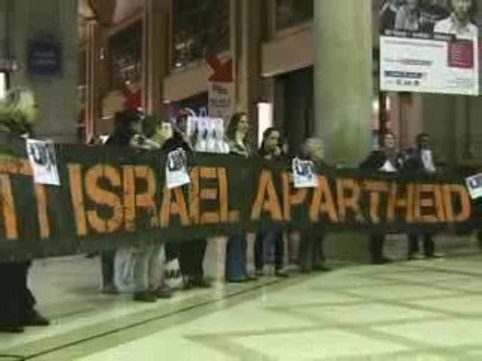 Action boycott au Forum des Images à Paris