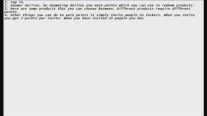 How lockerz work! Lockerz invites