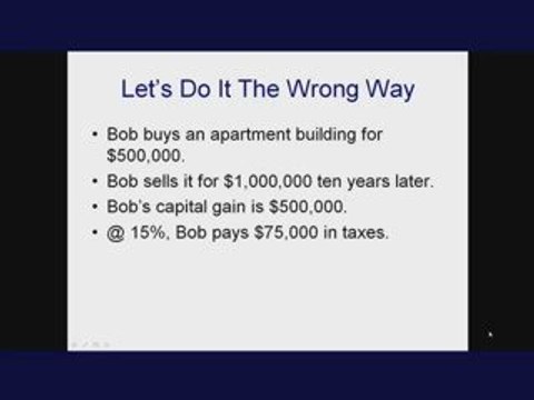 The 1031 Tax Deferred Exchange