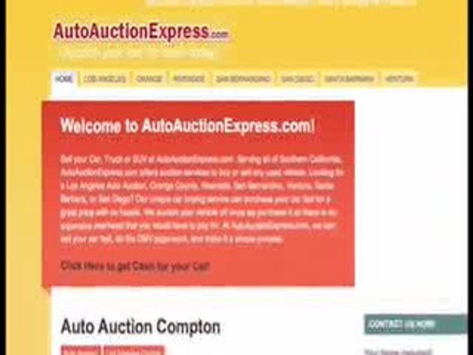 Auto Auction Modjeska Canyon