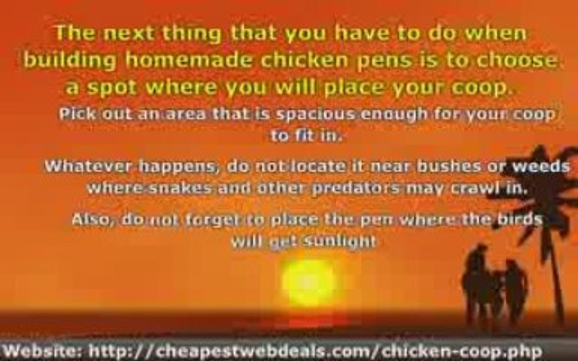 Learn Basic Planning When Building Homemade Chicken Pens