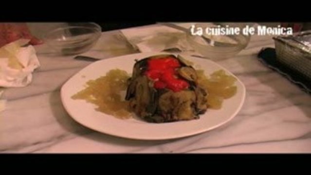 Terrine d'aubergines et de poivrons (Recette de Monica)
