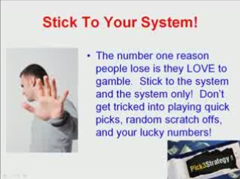 Winning The Lottery Using Pick 3 - Secret Easy Way To Win!