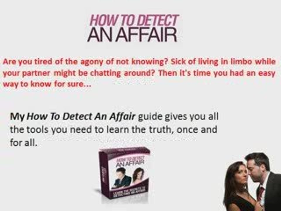 How Catch A Cheating Spouse